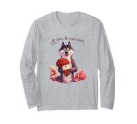 Loup Le Mal AIMÉ Fete LA Saint Valentin Cadeau Femme Homme Manche Longue