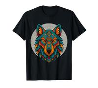 Loup Mexicain aztèque mythologie mésoaméricaine Antique Art T-Shirt
