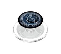 Loup Mignon et Lune Celtique PopSockets PopGrip pour MagSafe