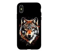 Loup Motif J'aime Les Loups Meute de Loups Loup Sauvage Coque pour iPhone X/XS