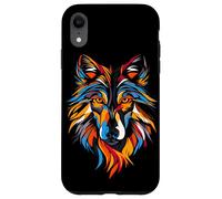 Loup Motif J'aime les Loups Meute de Loups Loup Sauvage Coque pour iPhone XR