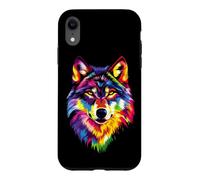 Loup Motif J'aime Les Loups Meute de Loups Loup Sauvage Coque pour iPhone XR