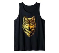 Loup Motif J'aime Les Loups Meute de Loups Loup Sauvage Débardeur