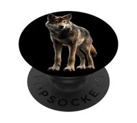 Loup Motif J'aime Les Loups Meute de Loups Loup Sauvage PopSockets PopGrip Adhésif