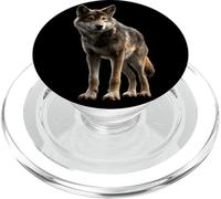 Loup Motif J'aime Les Loups Meute de Loups Loup Sauvage PopSockets PopGrip pour MagSafe