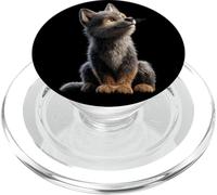 Loup Motif J'aime Les Loups Meute de Loups Loup Sauvage PopSockets PopGrip pour MagSafe