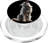 Loup Motif J'aime Les Loups Meute de Loups Loup Sauvage PopSockets PopGrip pour MagSafe