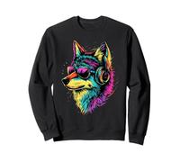 Loup Motif J'aime Les Loups Meute de Loups Loup Sauvage Sweatshirt