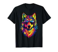Loup Motif J'aime Les Loups Meute de Loups Loup Sauvage T-Shirt
