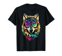 Loup Motif J'aime Les Loups Meute de Loups Loup Sauvage T-Shirt