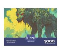 Loup Puissant Puzzle Adulte 1000 Pièces Loup Indomptable L'Excellence du Défi Pédagogique - pour Homme, Femme, Adultes Et Un Public Jeune (14+) 70x50cm/1000pcs