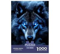Loup Puzzle 1000 Pièces Educa Jouet Divertissement Créatif Décoration Intérieure Animaux Jeu Éduchatif Challenge Toy Adultes Et Enfants À Partir De 14 Ans 38x26cm/1000pcs