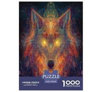 Loup Puzzle 1000 Pièces Educa Jouet en Bois Divertissement Créatif De l'art De La Décoration Jeu Éduchatif Challenge Toy Adultes & Enfants des 14 Ans 70x50cm/1000pcs