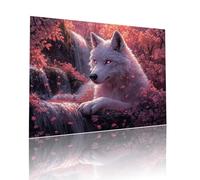 Loup Puzzle Adulte 1000 pièces Educa Puzzles Classiques Impossible Automne Je m'emmerdais Qualité Supérieure Mystery Challenge, avec Inclure Colle, pour Adultes et Enfants Jeu éducatif 50x75cm t-427