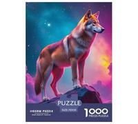 Loup Puzzle De 1000 Pièces pour Adultes Art Collection bête of Prey Puzzle De Qualité Supérieure Enfants Dès 14 Ans70x50cm/1000pcs