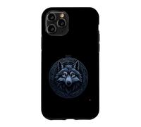 Loup Sacré Géométrie Dire Drôle Sarcastique Coque pour iPhone 11 Pro