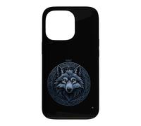 Loup Sacré Géométrie Dire Drôle Sarcastique Coque pour iPhone 13 Pro