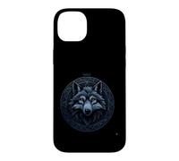 Loup Sacré Géométrie Dire Drôle Sarcastique Coque pour iPhone 14 Plus