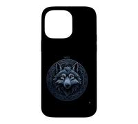 Loup Sacré Géométrie Dire Drôle Sarcastique Coque pour iPhone 14 Pro Max