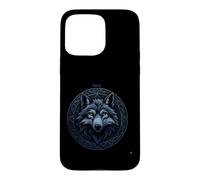 Loup Sacré Géométrie Dire Drôle Sarcastique Coque pour iPhone 15 Pro Max