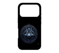 Loup Sacré Géométrie Dire Drôle Sarcastique Coque pour iPhone 17 Pro