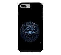 Loup Sacré Géométrie Dire Drôle Sarcastique Coque pour iPhone 7 Plus/8 Plus