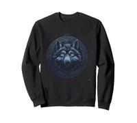 Loup Sacré Géométrie Dire Drôle Sarcastique Sweatshirt