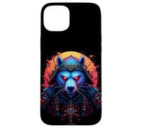 Loup samouraï Coque pour iPhone 15 Plus