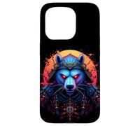 Loup samouraï Coque pour iPhone 15 Pro