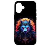 Loup samouraï Coque pour iPhone 16