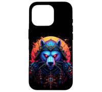 Loup samouraï Coque pour iPhone 16 Pro