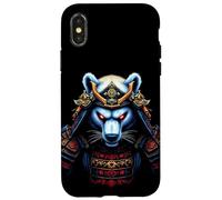 Loup samouraï Coque pour iPhone X/XS