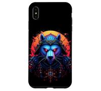 Loup samouraï Coque pour iPhone XS Max
