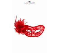 Loup semi-rigide La Traviata - rouge