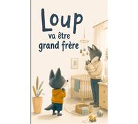 Loup va être grand frère: Une histoire gentille pour préparer l’arrivée d’un bébé, accompagner les émotions de l’enfant et découvrir la joie de devenir grand frère.