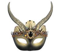 Boland - Masque Voodoo, Masque tête de mort, Accessoires pour déguisements, carnaval, fête de carnaval et Halloween