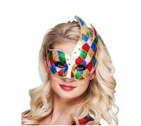 Boland - Masque vénitien pour les yeux, accessoire, costume, carnaval, fête costumée, Halloween, bal masqué