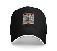 Loup Vous l’Appelez autisme Je l’Appelle Avoir ce Dawg en Moi Chasse Casquettes de Baseball mâle personnalisé Snapback Casquette Femme Sport Papa Chapeau