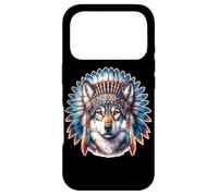 Loup x Coiffe de Chef Indien x Totem Loup Coque pour iPhone 17 Pro