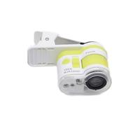 Loupe 100X de haute précision avec double éclairage LED et supports de smartphone réglables pour une utilisation polyvalente, outil de microscope éducatif en ABS solide