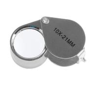 Loupe 20x 10x Portable, timbres à Loupe éclairée, Loupe pliante bijoux pièces de monnaie Antiques