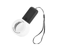 Loupe 30X avec Lumière LED UV, Double Couche, Optique Professionnelle, Loupe Portative pour Bijoux A