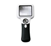 Loupe 5 x 45x avec lumière LED pour inspection, bijoux, timbres, pièces de monnaie antique