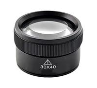 Loupe à bijoux - Loupe 30 x | Lupä Poche métallique | Petite lentille microscope, outil de précision pour pierres, pièces de monnaie, collectionneurs, bijoutiers, bricoleurs, travaux manuels