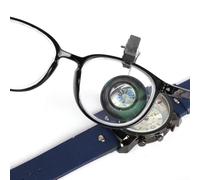 Loupe à clip en alliage d'aluminium conçue pour des tâches telles que l'analyse de circuit de montre et les travaux de perlage (vingt fois)