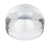 Loupe à dôme, loupe Optique 6X, dôme en Verre, Presse-Papier en Acrylique, loupe de Lecture, loupe de Poche pour la Lecture