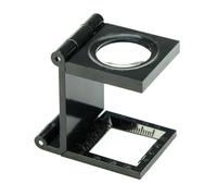 Loupe à lentille en acrylique ABS, conception pliable, portable pour une visualisation très claire dans les applications financières, de bijouterie et d'agriculture Jewelry Magnifier