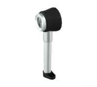 Loupe à main avec lumière LED et échelle de mesure, grossissement 30X, verre optique, boîtier en métal, pour vérification de l'argent, timbres, bijoux et antiquités, argent (A)