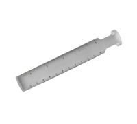 Loupe à règle en acrylique Portable, dotée de 2 échelles de puissance, lecture précise, artisanat de règles royales métriques