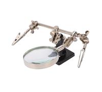Loupe à souder 3X, cadre fixe, pince de Table Flexible, loupe pour l'entretien